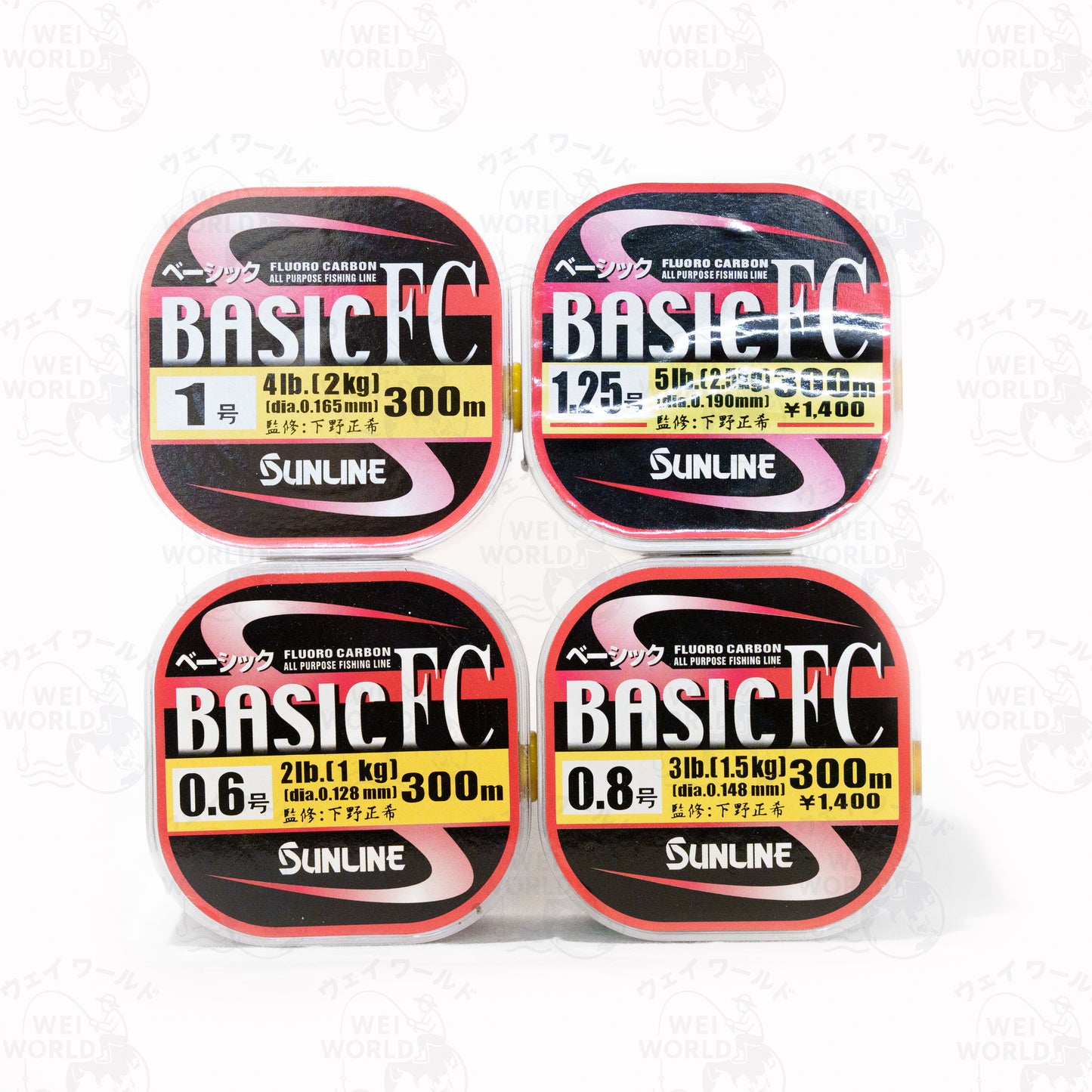 Sunline Basic FC Fluorocarbon 300M